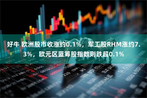 好牛 欧洲股市收涨约0.1%，军工股RHM涨约7.3%，欧元区蓝筹股指数则跌超0.1%